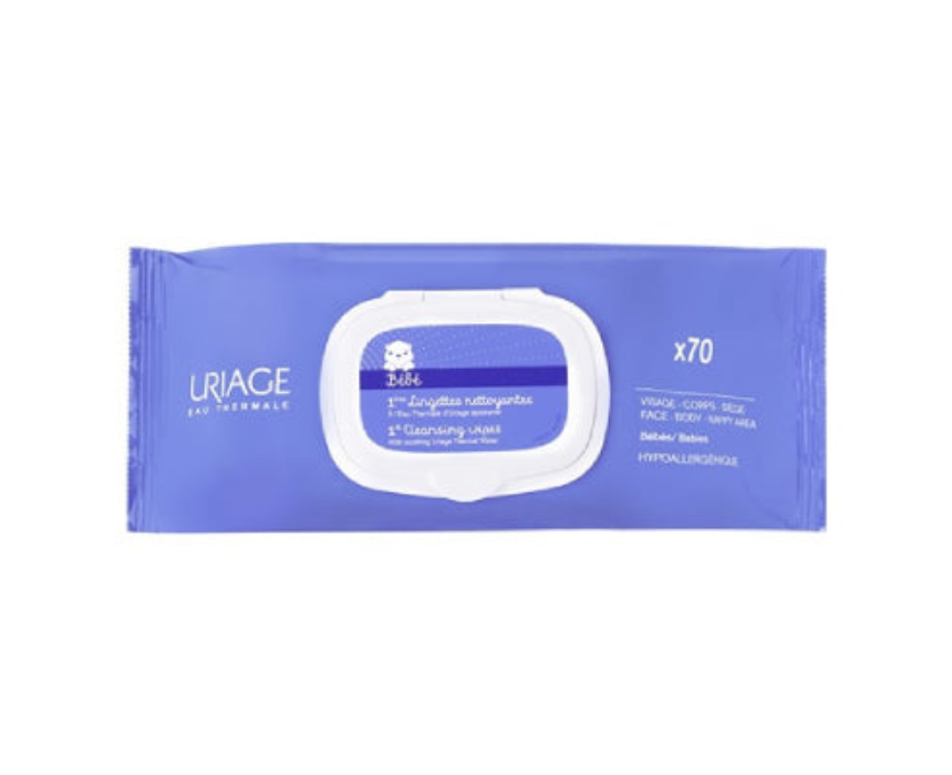 Uriage Bebe Lingettes De Netoyage 70 Pieces Uriage Bebe Lingettes De Netoyage 70 Pieces - Image 1