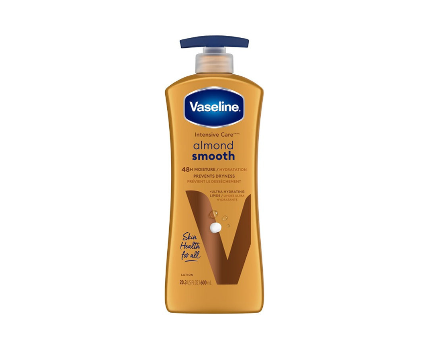 Vaseline Lotion Almond Smooth Pump 600 ml Vaseline Lotion Almond Smooth Pump 600 ml - Image 1