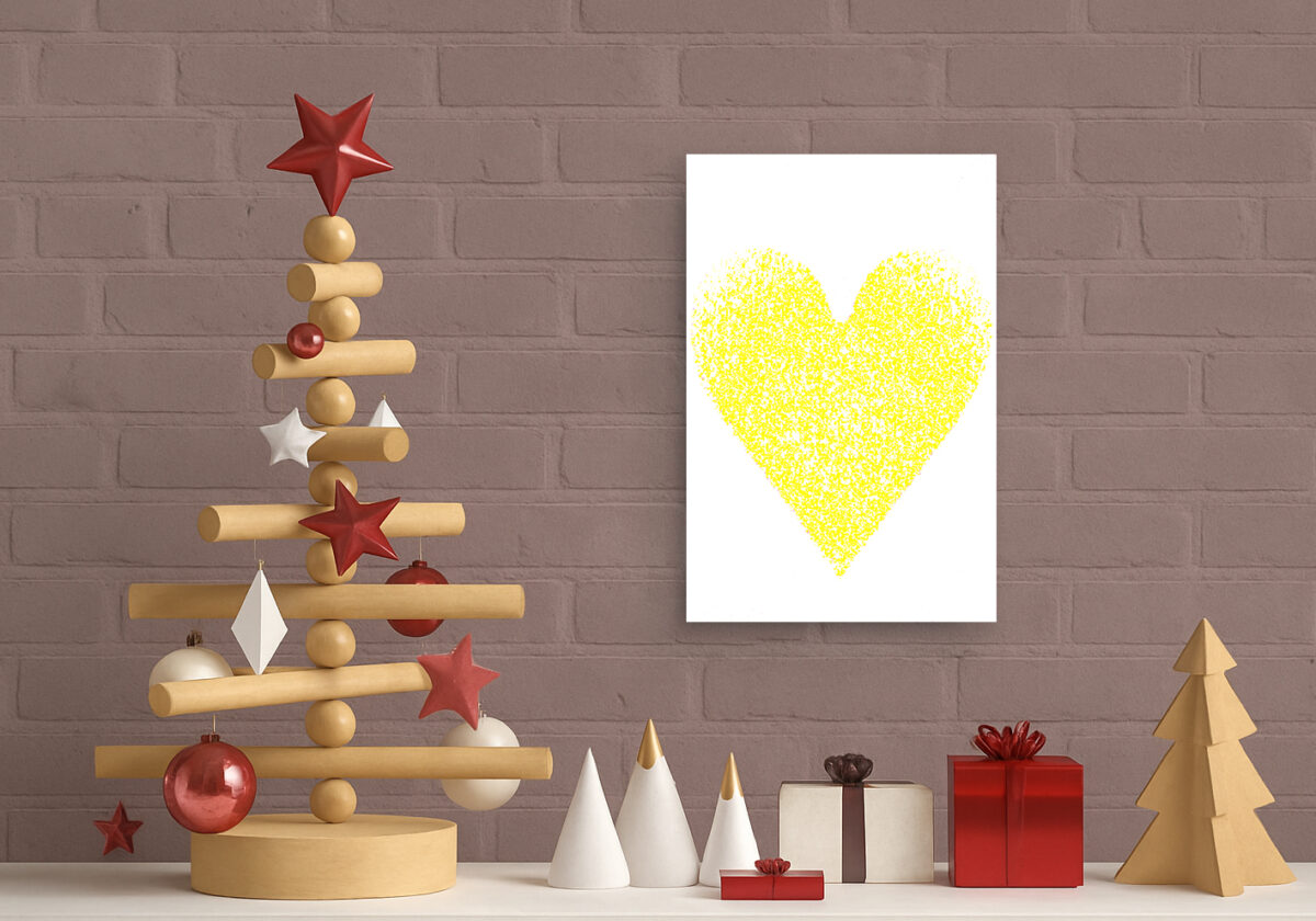 Yellow Heart - Image 