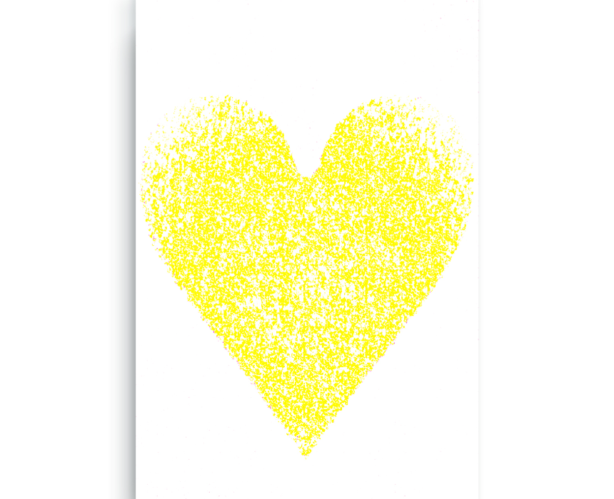 Yellow Yellow Heart - Image 1