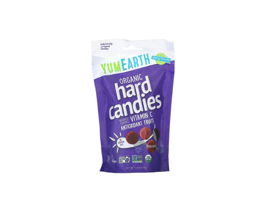 Yum Earth Organic Vit C Hard Candies Antioxidant Fruit 93.6 g Yum Earth Organic Vit C Hard Candies Antioxidant Fruit 93.6 g - Image 1