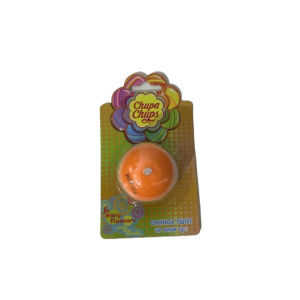 Chupa Chups Lip Balm Round Orange Twist 7 g