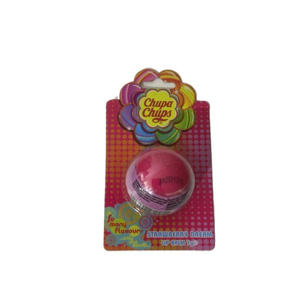 Chupa Chups Lip Balm Round Strawberry Dream 7 g