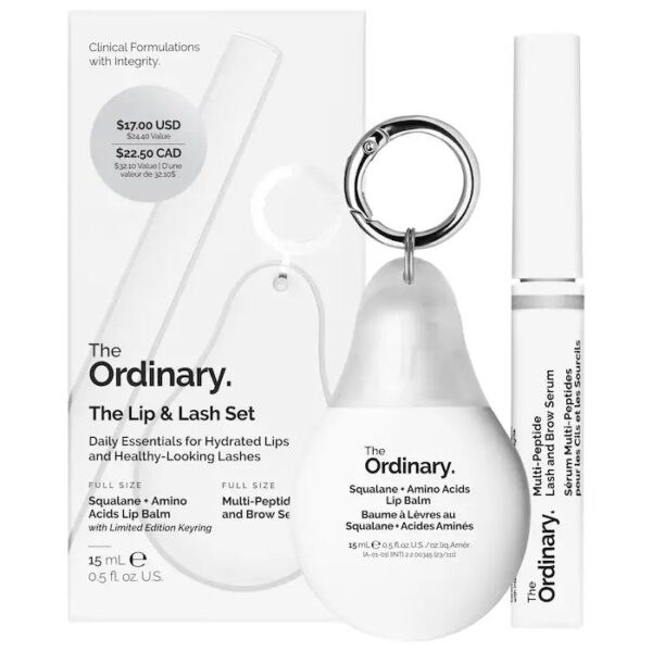 The Lip & Lash Set - The Ordinary
