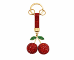 Sparkling Cherry Bag Charm - Image 