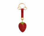 Strawberry Crystal Keychain - Image 