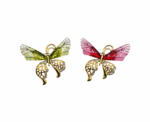 Whimsical Fairy Wing Butterfly Brooch - Image 