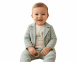 Mint GREEN SUIT 6M-3Y - Image 