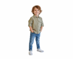 Long-sleeved Muslin shirt 2-6y - Image 