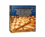 Chess Draughts And Backgammon - Image 