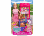Girls Doll Playset Market Theme Barbie - Image 