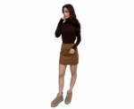Blair Top In Brown - Image 