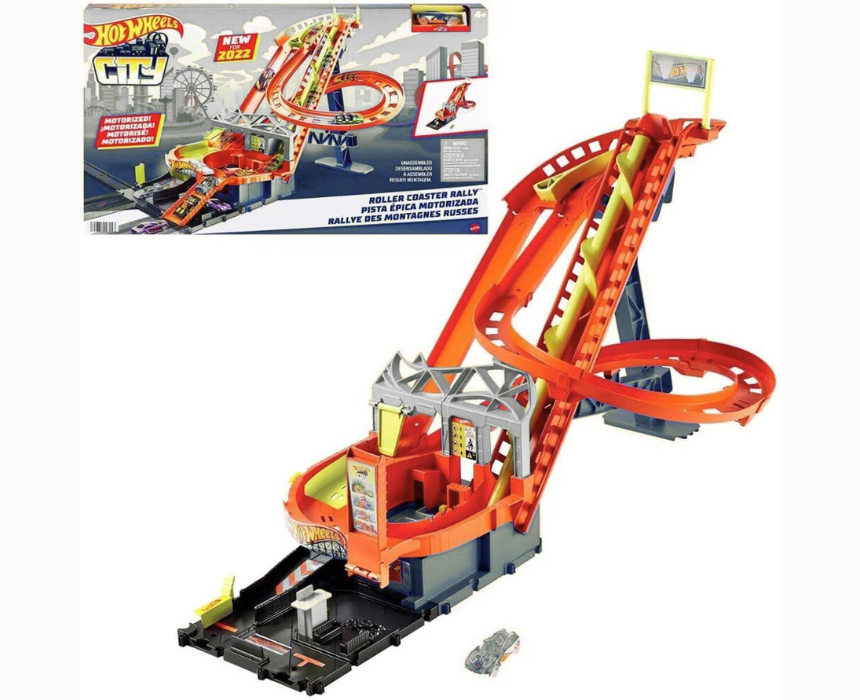 1 HOTWHEELS ROLLER COASTER RALLY - Image 1
