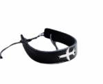 Airplane Leather Bracelet - Image 