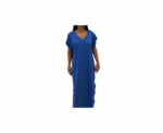B.young - Blue V-neck Dress - Image 