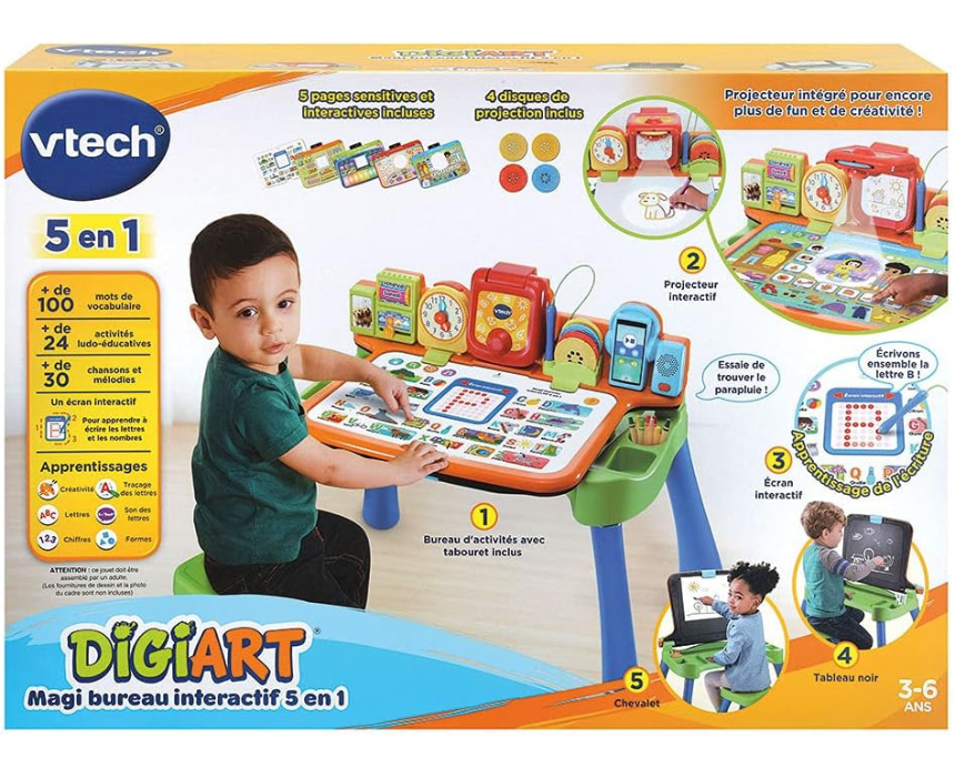 1 VTech Magi Bureau Interactif 5 En 1 - Image 1