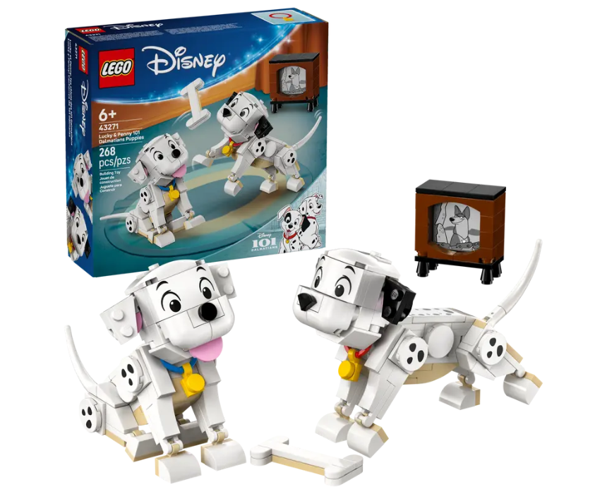 1 LUCKY AND PENNY 101 DALMATIANS PUPPIES 43271 BUILDING TOY - Image 1