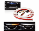 Dynamic LED Hood Light Strip – White & Amber DRL Signal - Image 