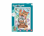 FUNNY KITTENS PAINT And FRAME BY NUMBERS - Image 