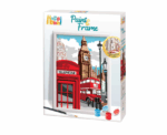 HappiHobbi Paint And Frame Paint By Numbers Majestic London - Image 