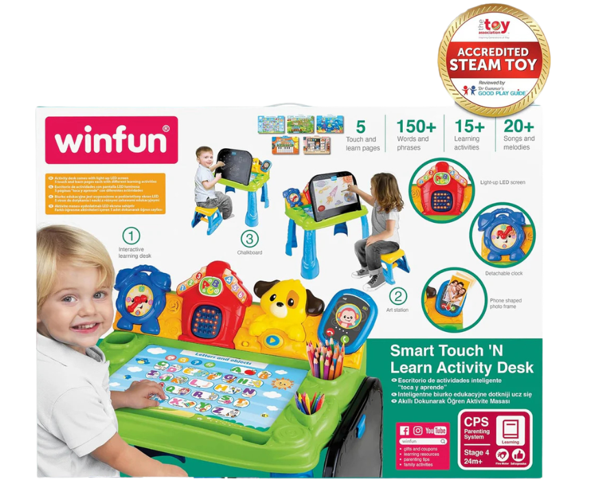 1 SMART TOUCH N LEARN ACTIVITY DESK - Image 1