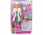 Barbie Baby Doctor Playset With Blonde Barbie Doll - Image 