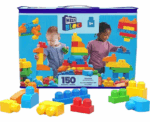 MEGA BLOKS First Builders Toddler Blocks Toys Set 150PCS - Image 