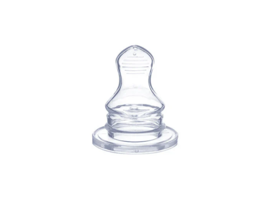 11116 Narrow Neck Orthodontic Silicone Nipple 6+ 2 Pieces - Image 1