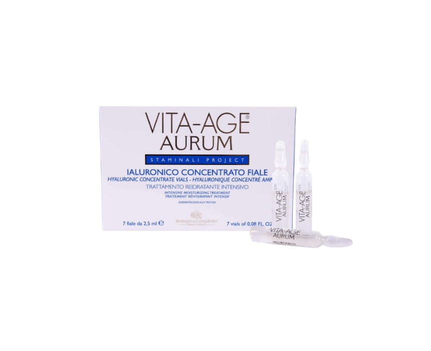1112 Vita Age Aurum Hyaluronic Concentrate Vials - Image 1