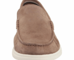 Boss Suede Shoes in Medium Beige - Image 