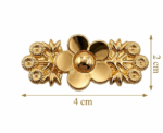 Floral Waist Adjusters Gold And Silver - Image 
