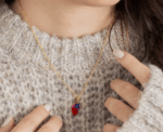 Enamel Heart necklace - Image 