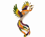 Phoenix In Flight Brooch - Image 