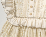 Ivory Meadow Ruffle Dress 9M-3Y - Image 