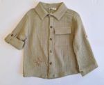 Long-sleeved Muslin shirt 2-6y - Image 