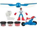 Play Doh Marvel Captain America Moto Slicer Playset - Image 