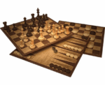 Chess Draughts And Backgammon - Image 