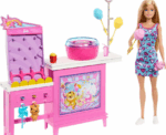 Beach Detectives Malibu Doll And Cotton Candy Game Booth Playset - Image 