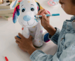 COLOUR ME PLUSH PUPPY - Image 