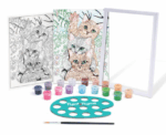 FUNNY KITTENS PAINT And FRAME BY NUMBERS - Image 