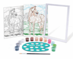 WILD HORSE PAINT AND FRAME BY NUMBERS - Image 