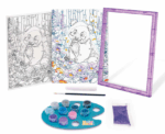 HappiHobbi Paint And Frame Paint By Numbers Dreamy Panda - Image 