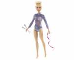 Barbie Rhythmic Gymnast Blonde Doll - Image 