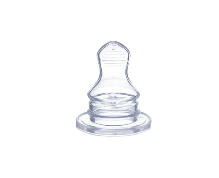 2023 Narrow Neck Orthodontic Silicone Nipple 0+ 2 Peices - Image 1
