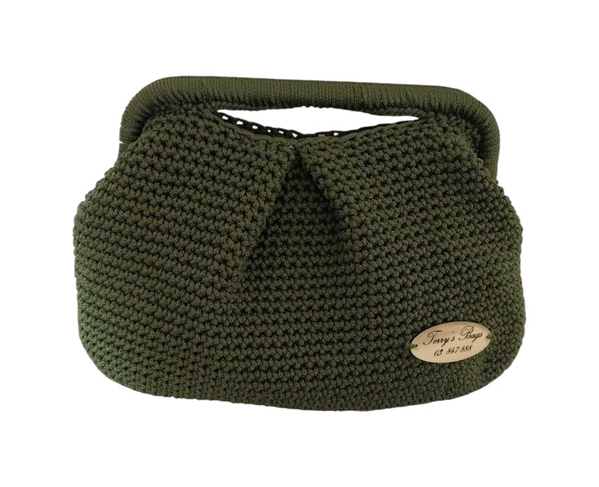 20251121_112436 Olive Green Rectangular Clutch - Image 1