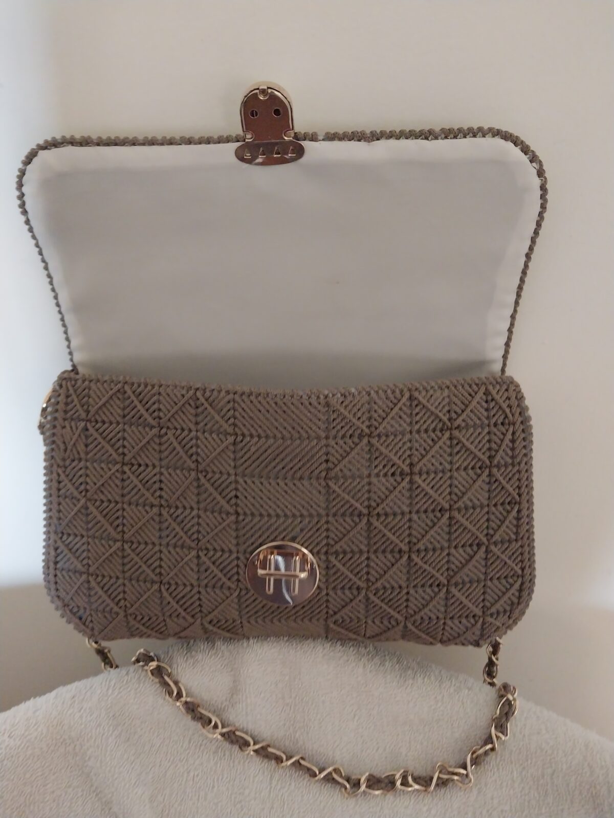 Khaki Handbag - Image 