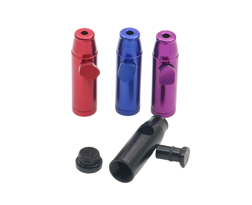 21 Mini Portable Metal Tube Bullet Dispenser - Image 1