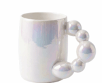 Bubble-Handle Modern Mug - Image 