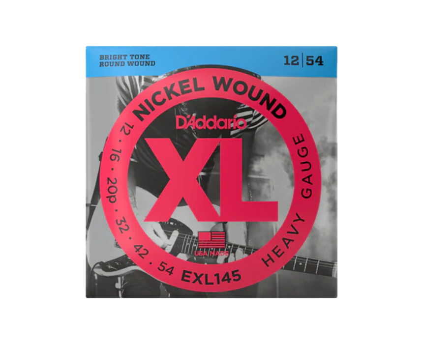 292 D'Addario EXL145 Heavy Plain 3rd Electric Guitar Strings - Image 1