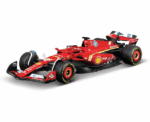 BURAGO RC FORMULA Racing Ferrari SF 24 Diecast 1 41 With TRACK - Image 